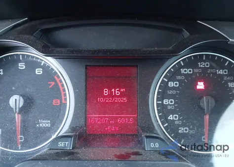 2010 Audi A4 2.0T Premium z USA, uszkodzony, nr VIN WAUDFAFL0AN014148